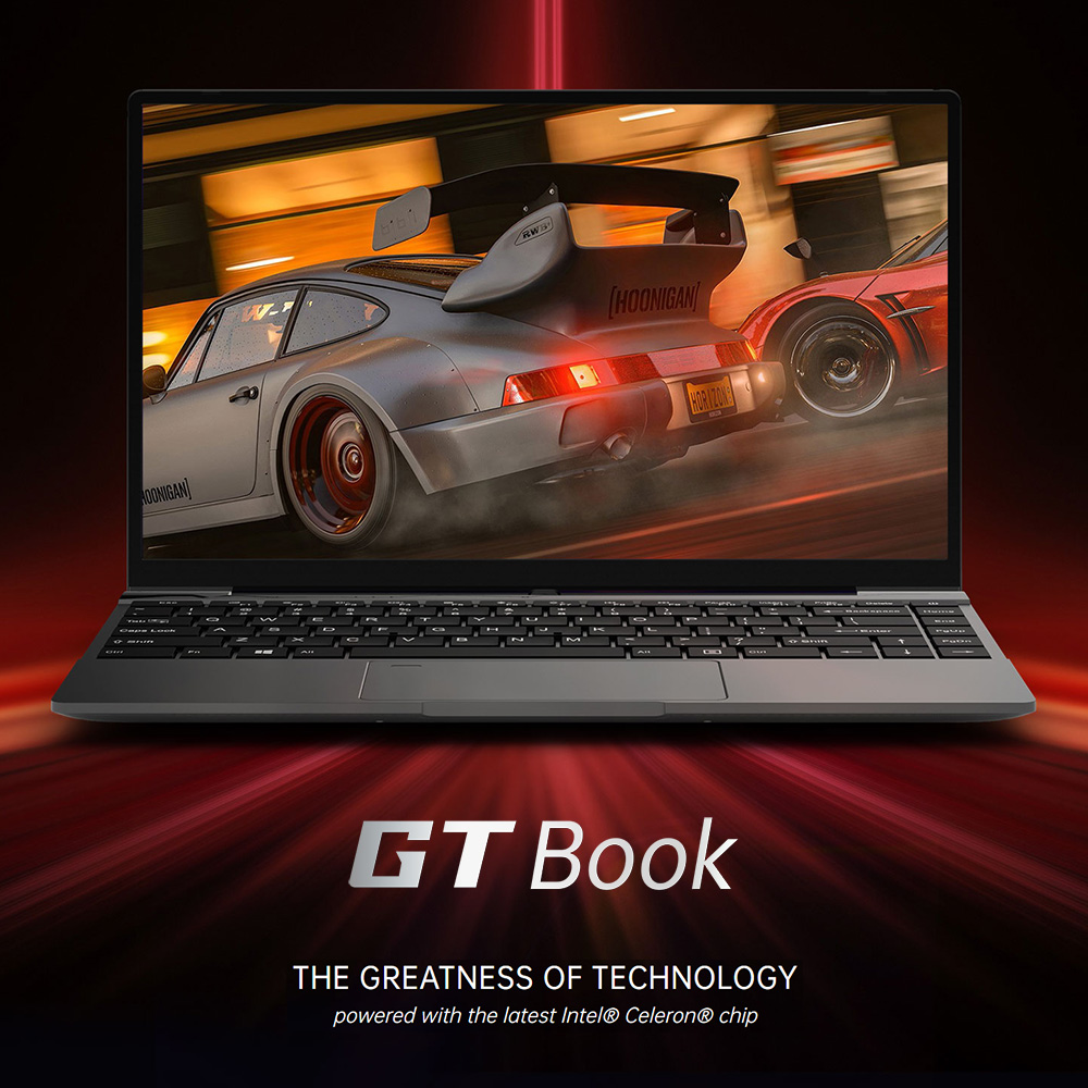 ALLDOCUBE GT BOOK Laptop 14.1 inch FHD Intel Celeron N5100 12GB DDR4 256GB SSD WiFi 6 Bluetooth 5.1 - EU Plug