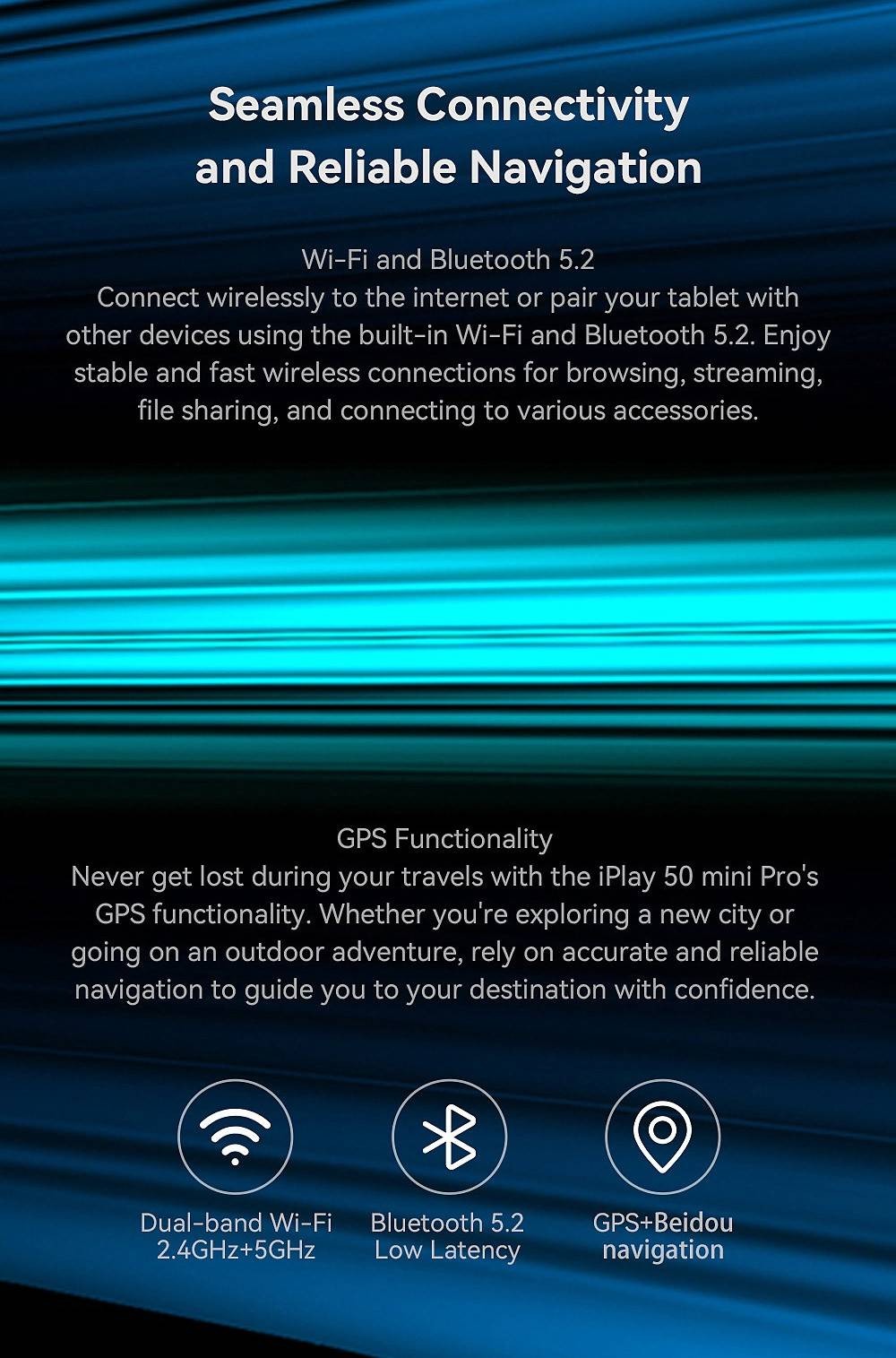 (Buy & Get Bundled Gifts)  AllDOCUBE iPlay 50 Mini Pro 4G Tablet with MTK 6789 G99 8GB RAM 256GB ROM 5MP Front Camera 13MP Rear Camera 5G WiFi Android 13