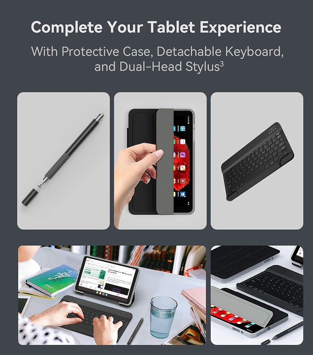 (Buy & Get Bundled Gifts)  AllDOCUBE iPlay 50 Mini Pro 4G Tablet with MTK 6789 G99 8GB RAM 256GB ROM 5MP Front Camera 13MP Rear Camera 5G WiFi Android 13