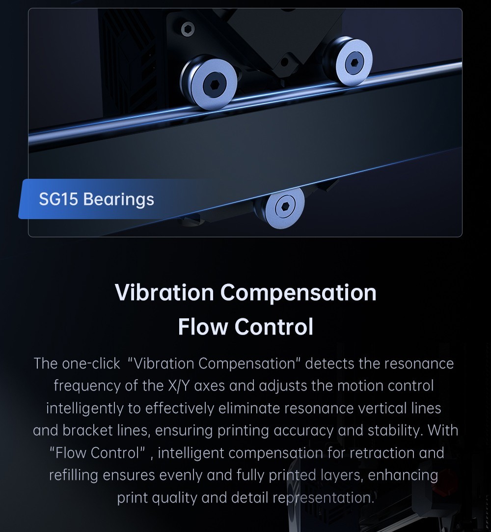 Anycubic Kobra 2 Max 3D Printer, 49-Point Auto Leveling, 500mm/s Max Printing Speed, Direct Extruder, 32-bit Silent Motherboard, Filament Detection, Cooling Fan, APP Control, 420x420x500mm - EU Plug