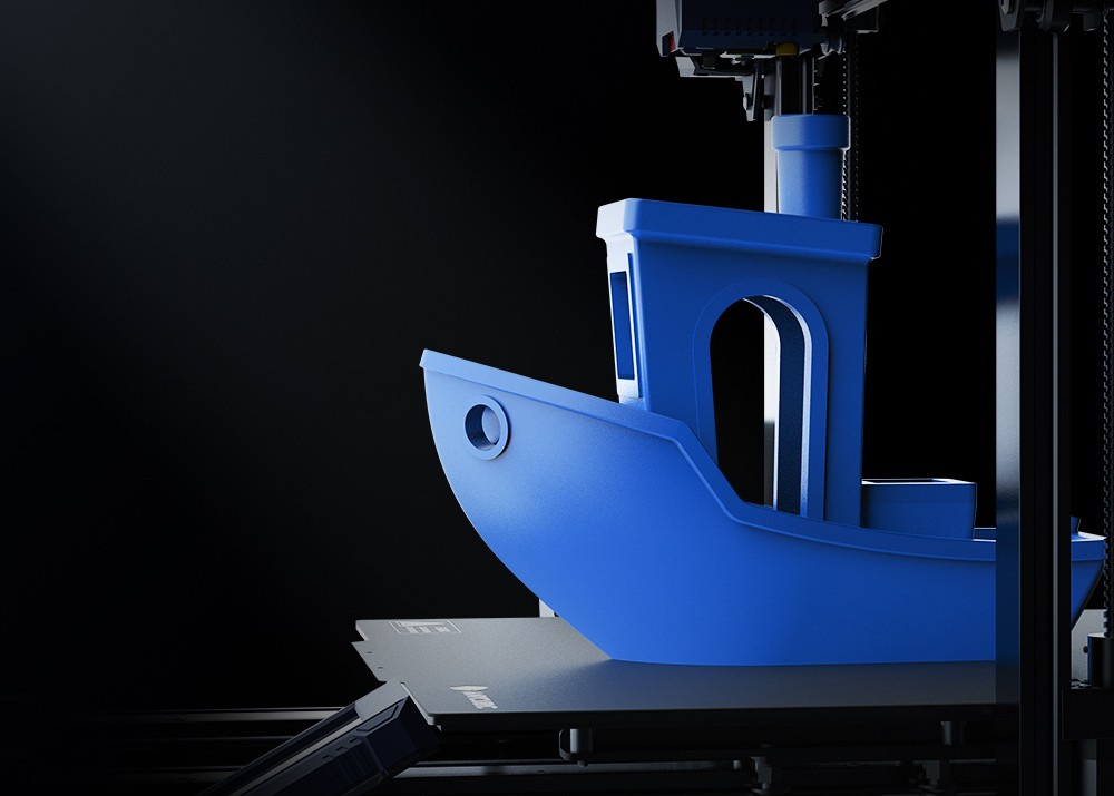 Anycubic Kobra 2 Max 3D Printer, 49-Point Auto Leveling, 500mm/s Max Printing Speed, Direct Extruder, 32-bit Silent Motherboard, Filament Detection, Cooling Fan, APP Control, 420x420x500mm - EU Plug