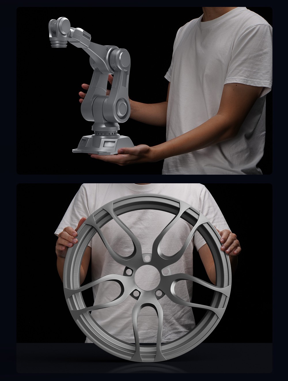 Anycubic Kobra 2 Max 3D Printer, 49-Point Auto Leveling, 500mm/s Max Printing Speed, Direct Extruder, 32-bit Silent Motherboard, Filament Detection, Cooling Fan, APP Control, 420x420x500mm - EU Plug