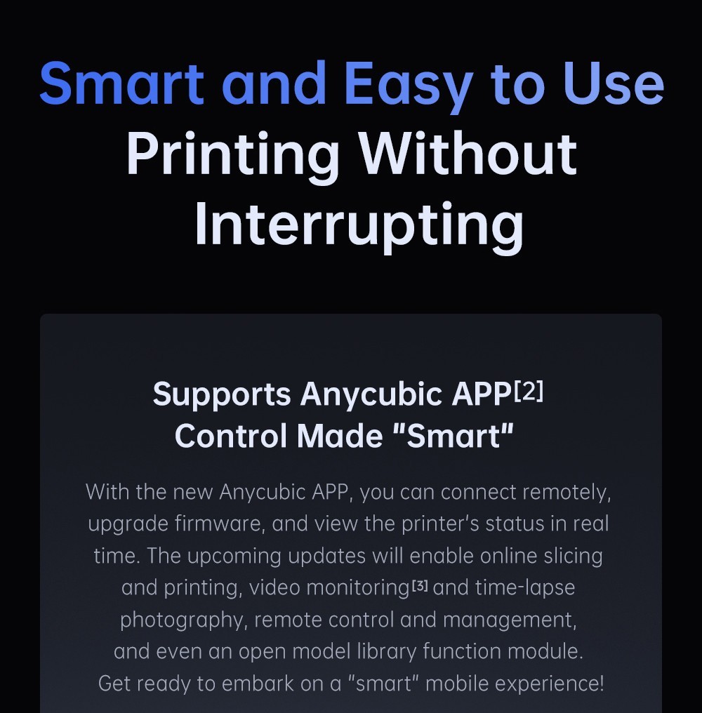 Anycubic Kobra 2 Max 3D Printer, 49-Point Auto Leveling, 500mm/s Max Printing Speed, Direct Extruder, 32-bit Silent Motherboard, Filament Detection, Cooling Fan, APP Control, 420x420x500mm - EU Plug