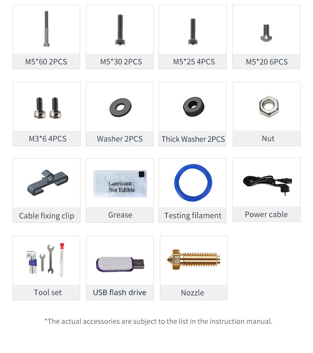 Anycubic Kobra 2 Max 3D Printer, 49-Point Auto Leveling, 500mm/s Max Printing Speed, Direct Extruder, 32-bit Silent Motherboard, Filament Detection, Cooling Fan, APP Control, 420x420x500mm - EU Plug