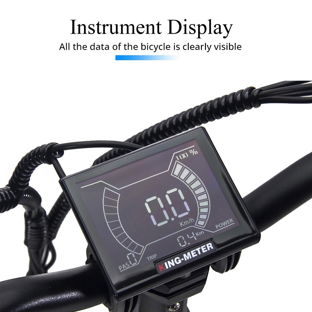 CMACEWHEEL GW20 Electric Bike with Front Basket 20*4.0 inch CST Tire 750W Motor 40km/h Max Speed 15Ah Battery