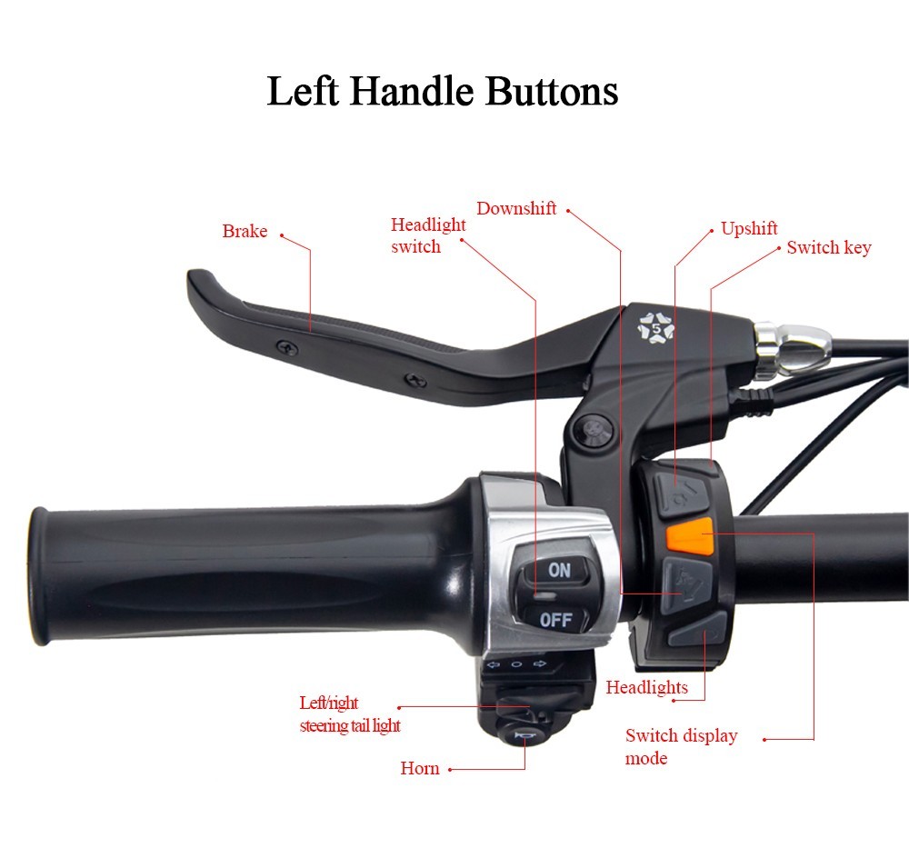 CMACEWHEEL GW20 Electric Bike with Front Basket 20*4.0 inch CST Tire 750W Motor 40km/h Max Speed 15Ah Battery