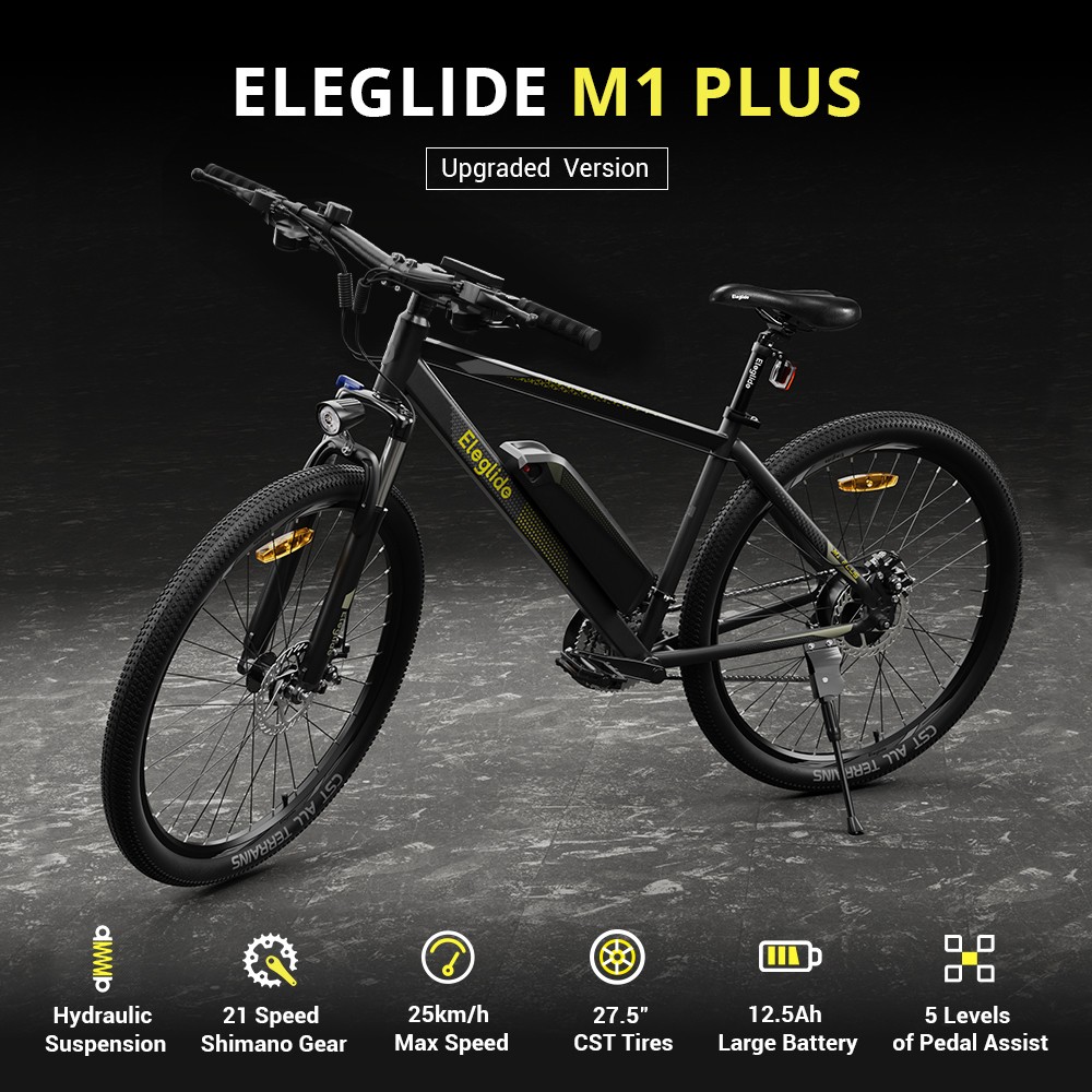 Refurbished Eleglide M1 PLUS Electric Bike 36V 12.5Ah Battery 250W Motor