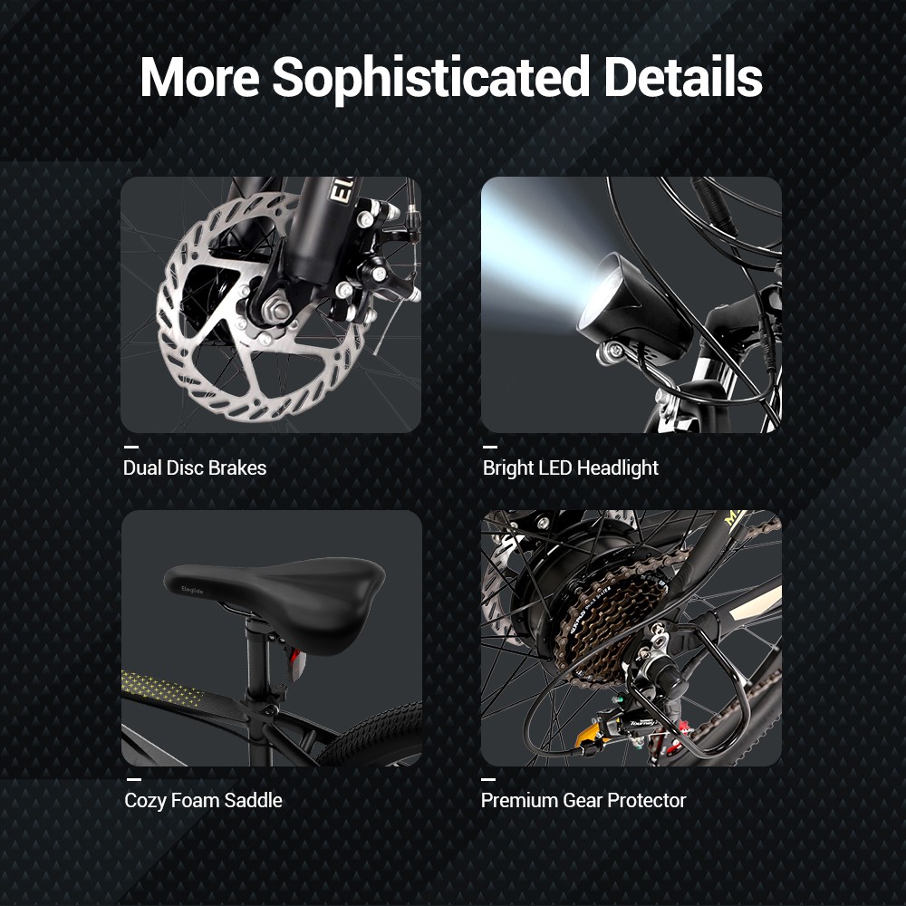 Refurbished Eleglide M1 PLUS Electric Bike 36V 12.5Ah Battery 250W Motor