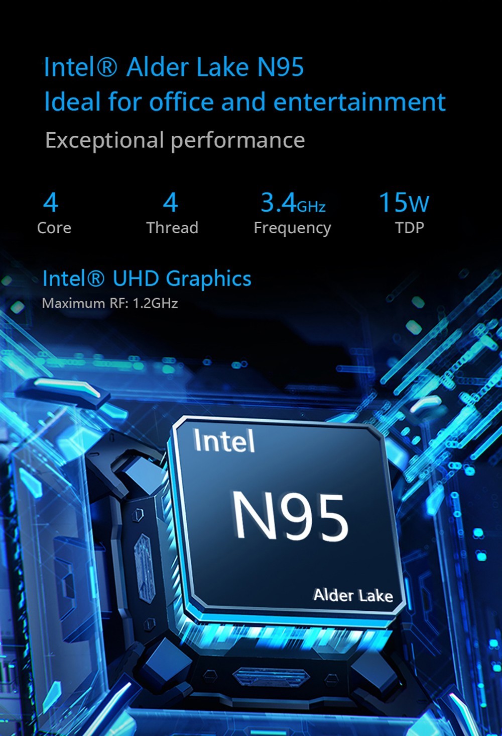 Promotion > Funyet FY3 Mini PC Intel Alder Lake N95 TDP15W, 16 Go RAM