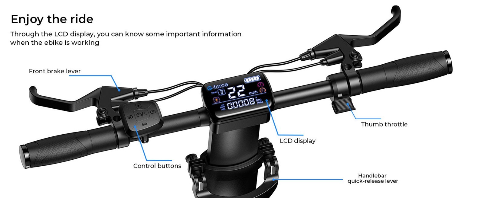 G-FORCE S10 Electric Scooter 500W Motor 12Ah Battery