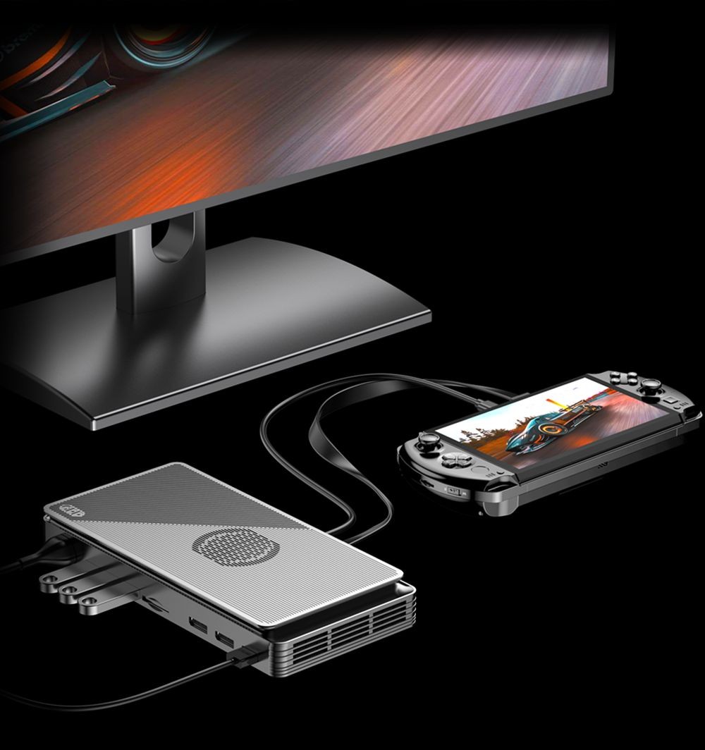 GPD Win 4 Handheld Game Laptop AMD Ryzen 5 7640U Processor up to 4.9GHz, 16GB LPDDR5 512GB SSD Windows 11 5G WiFi - EU