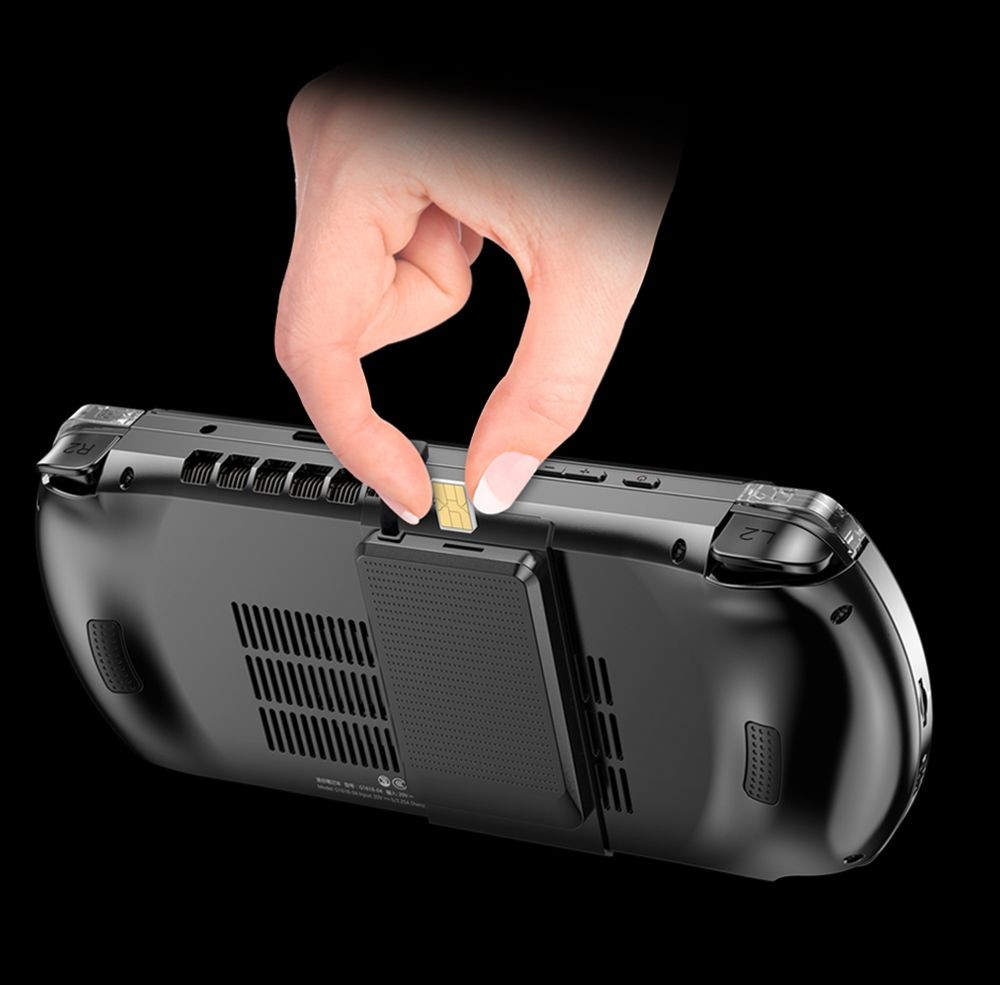 GPD Win 4 Handheld Game Laptop AMD Ryzen 5 7640U Processor up to 4.9GHz, 16GB LPDDR5 512GB SSD Windows 11 5G WiFi - EU