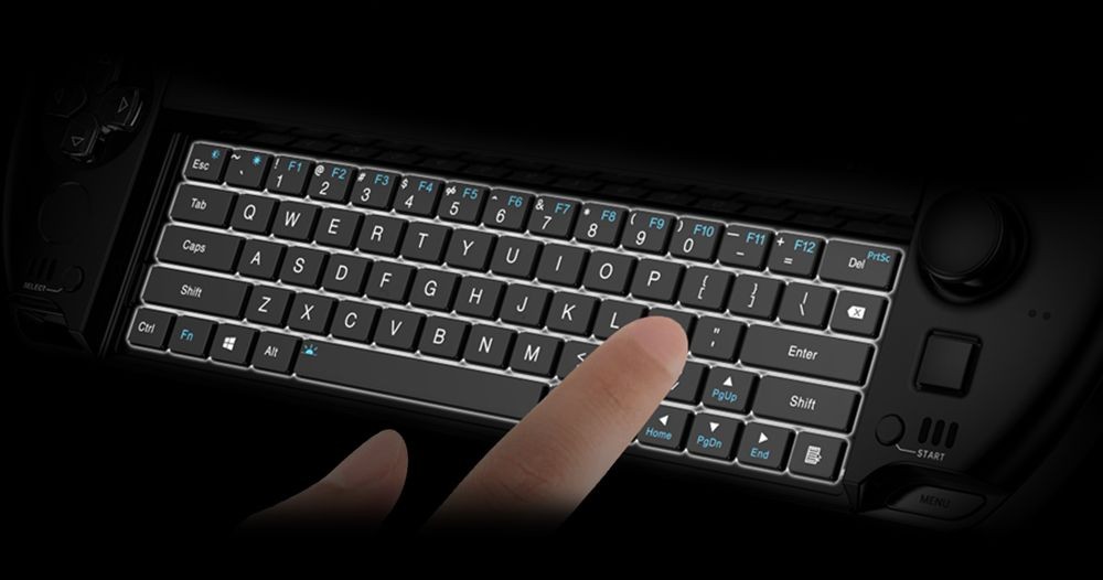 GPD Win 4 Handheld Game Laptop AMD Ryzen 5 7640U Processor up to 4.9GHz, 16GB LPDDR5 512GB SSD Windows 11 5G WiFi - EU