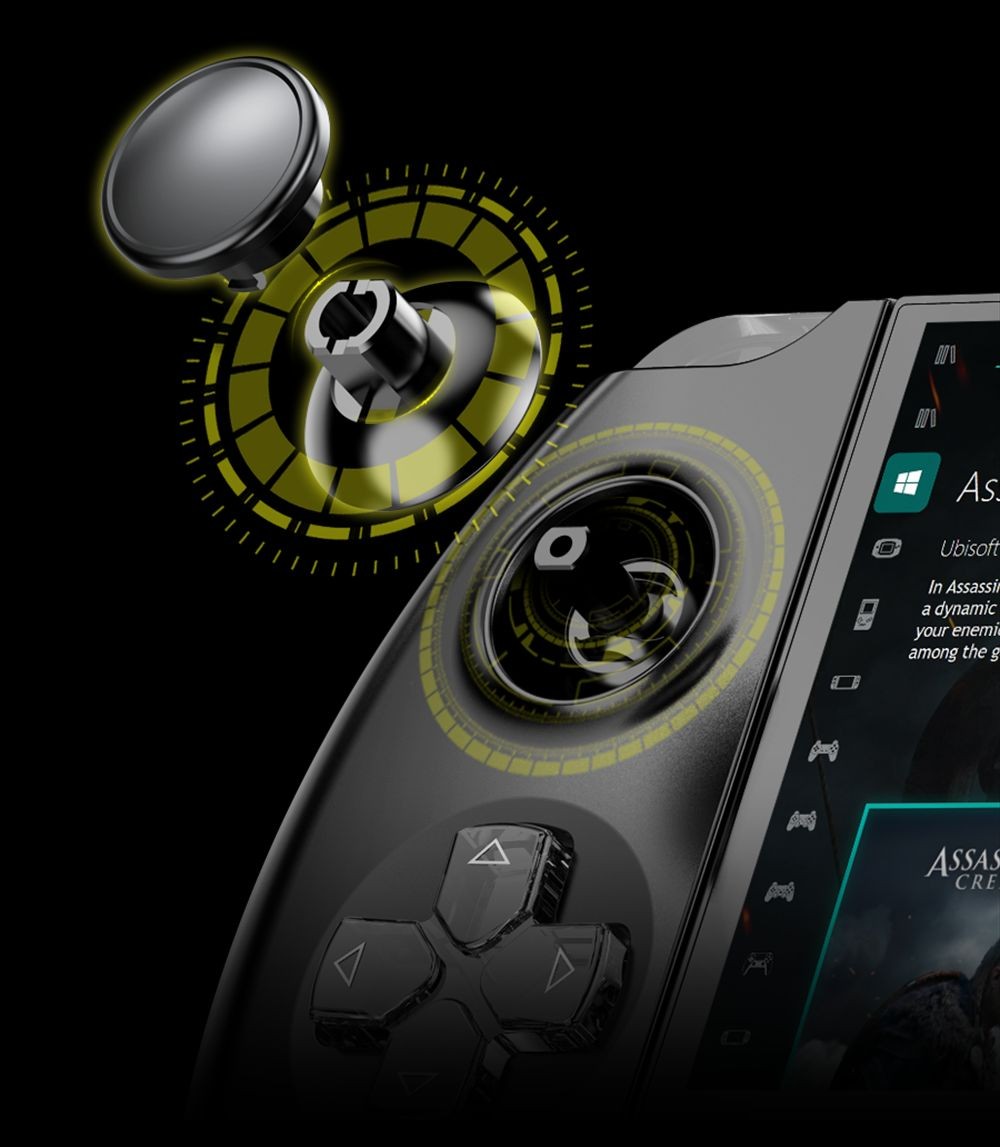 GPD Win 4 Handheld Game Laptop AMD Ryzen 5 7640U Processor up to 4.9GHz, 16GB LPDDR5 512GB SSD Windows 11 5G WiFi - US