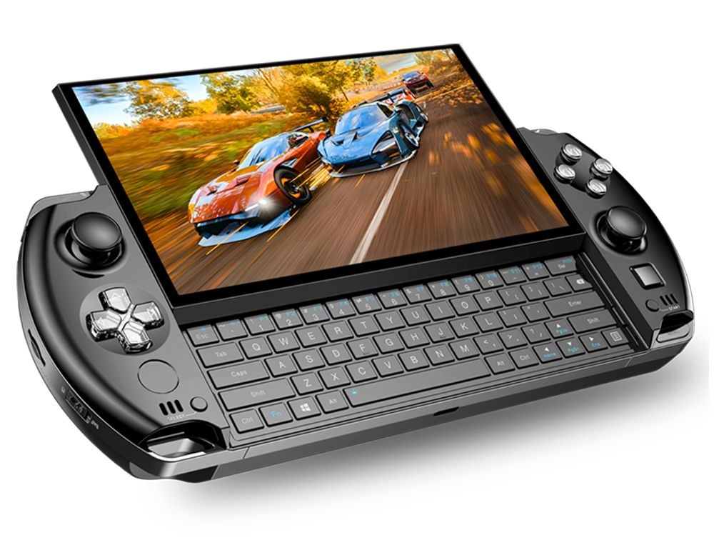 GPD Win 4 Handheld Game Laptop AMD Ryzen 7 7840U Processor up to 5.1GHz, 32GB LPDDR5 512GB SSD Windows 11 5G WiFi - US Black