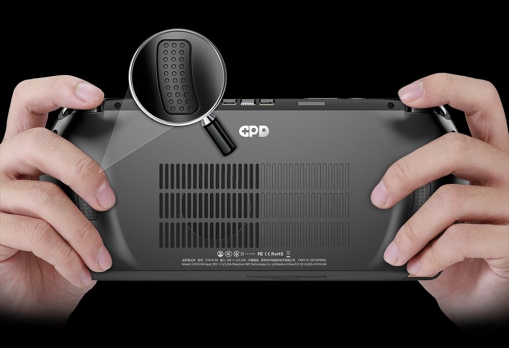 GPD Win 4 Handheld Game Laptop AMD Ryzen 7 7840U Processor up to 5.1GHz, 32GB LPDDR5 512GB SSD Windows 11 5G WiFi - US Black