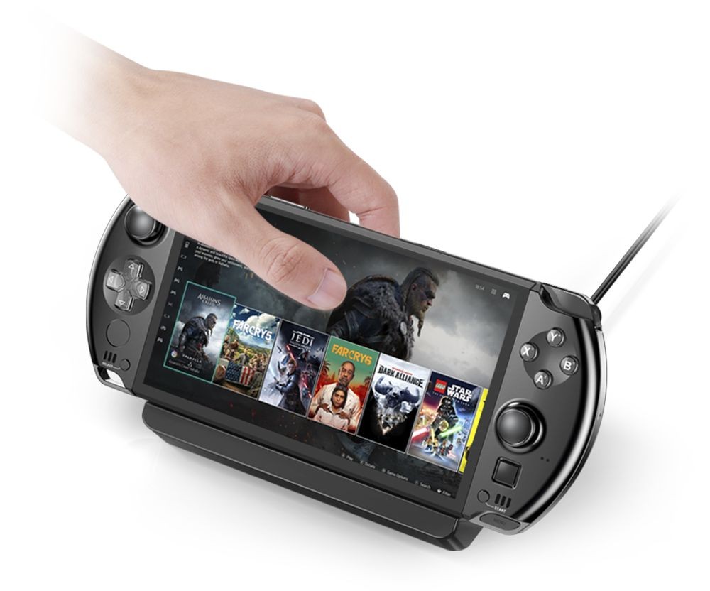 GPD Win 4 Handheld Game Laptop AMD Ryzen 7 7840U Processor up to 5.1GHz, 32GB LPDDR5 512GB SSD Windows 11 5G WiFi - US Black