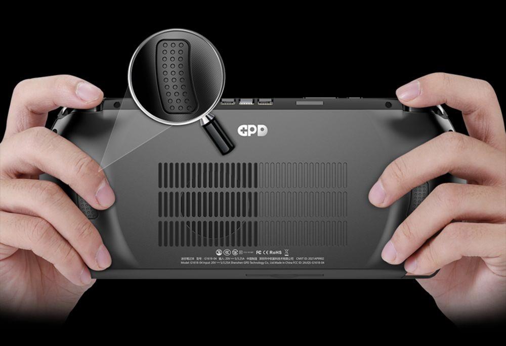 GPD Win 4 Handheld Game Laptop AMD Ryzen 7 7840U Processor up to 5.1GHz, 64GB LPDDR5 2TB SSD Windows 11 5G WiFi - EU Black