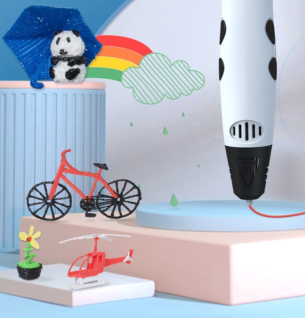 Geeetech TG17 3D Printing Pen with PLA Filament, Printing ABS / PLA / PCL