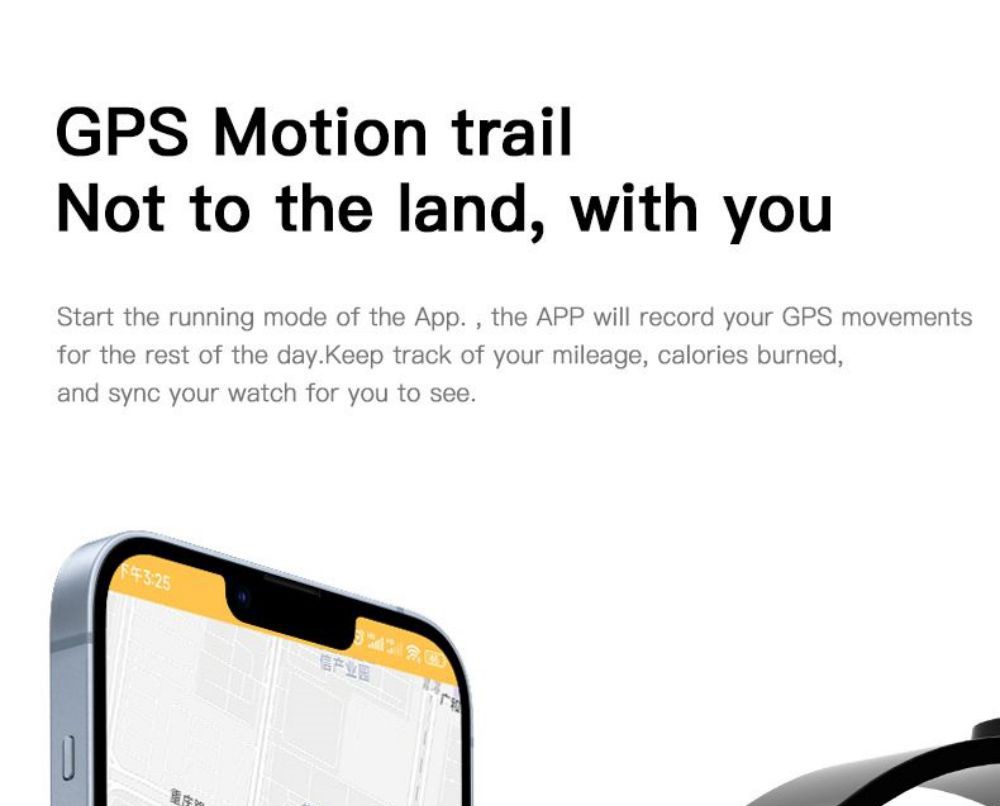 I3E Smartwatch Bluetooth Call 1.81in Full Touch Screen IP68 Waterproof Fitness Tracker Health Monitor VoiceAssistant