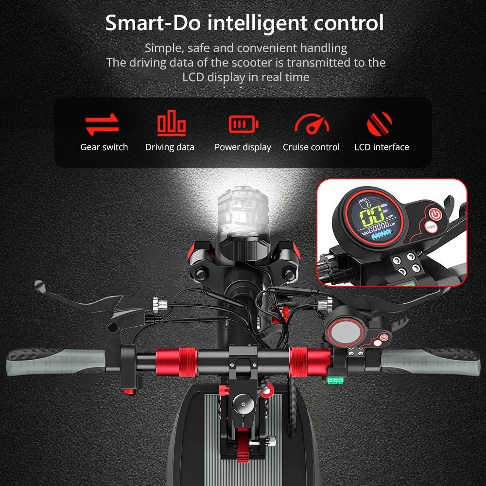 IENYRID M4 Electric Scooter 48V 600W Motor 45km/h Max Speed 10Ah Lithium Battery 25-35km Range Disc Brake
