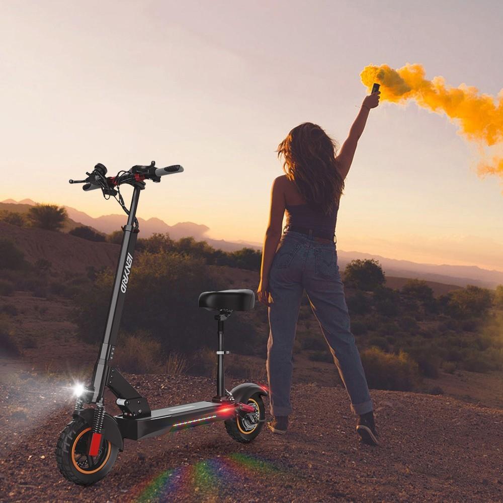 IENYRID M4 Electric Scooter 48V 600W Motor 45km/h Max Speed 10Ah Lithium Battery 25-35km Range Disc Brake