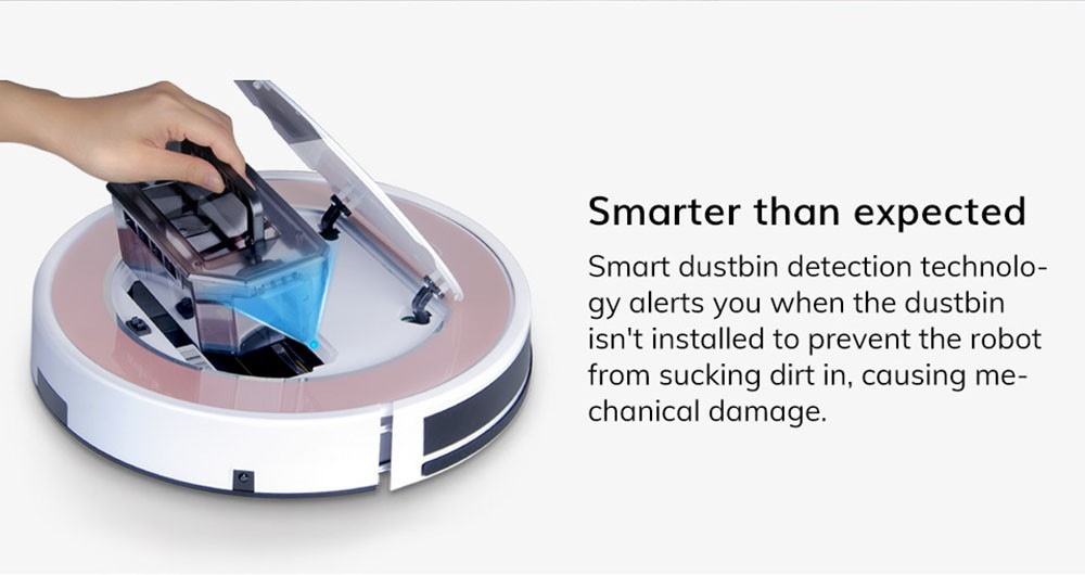 ILIFE V7s Plus Robot Vacuum Cleaner, Vacuuming & Mopping, 300ml Dust Box, 2600mAh Battery, 120min Runtime, i-Dropping Technology, Automatic Obstacle Avoidance