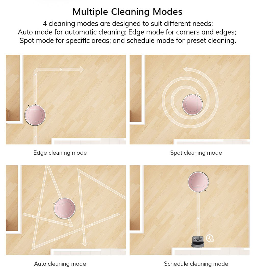 ILIFE V7s Plus Robot Vacuum Cleaner, Vacuuming & Mopping, 300ml Dust Box, 2600mAh Battery, 120min Runtime, i-Dropping Technology, Automatic Obstacle Avoidance