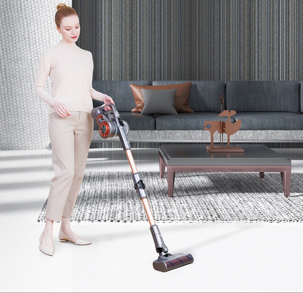 Refurbished JIMMY H9 Pro Mopping Version Handheld Cordless Vacuum Cleaner 2 in 1 Vacuuming Mopping 200AW 25000Pa Powerful Suction, 80 Minutes Run Time, 200ml Water Tank, Auto Power Adjust LED Display Removable Battery With Rechargeable Stand Holder