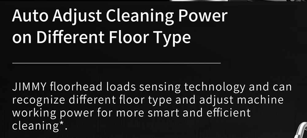 Refurbished JIMMY H9 Pro Mopping Version Handheld Cordless Vacuum Cleaner 2 in 1 Vacuuming Mopping 200AW 25000Pa Powerful Suction, 80 Minutes Run Time, 200ml Water Tank, Auto Power Adjust LED Display Removable Battery With Rechargeable Stand Holder