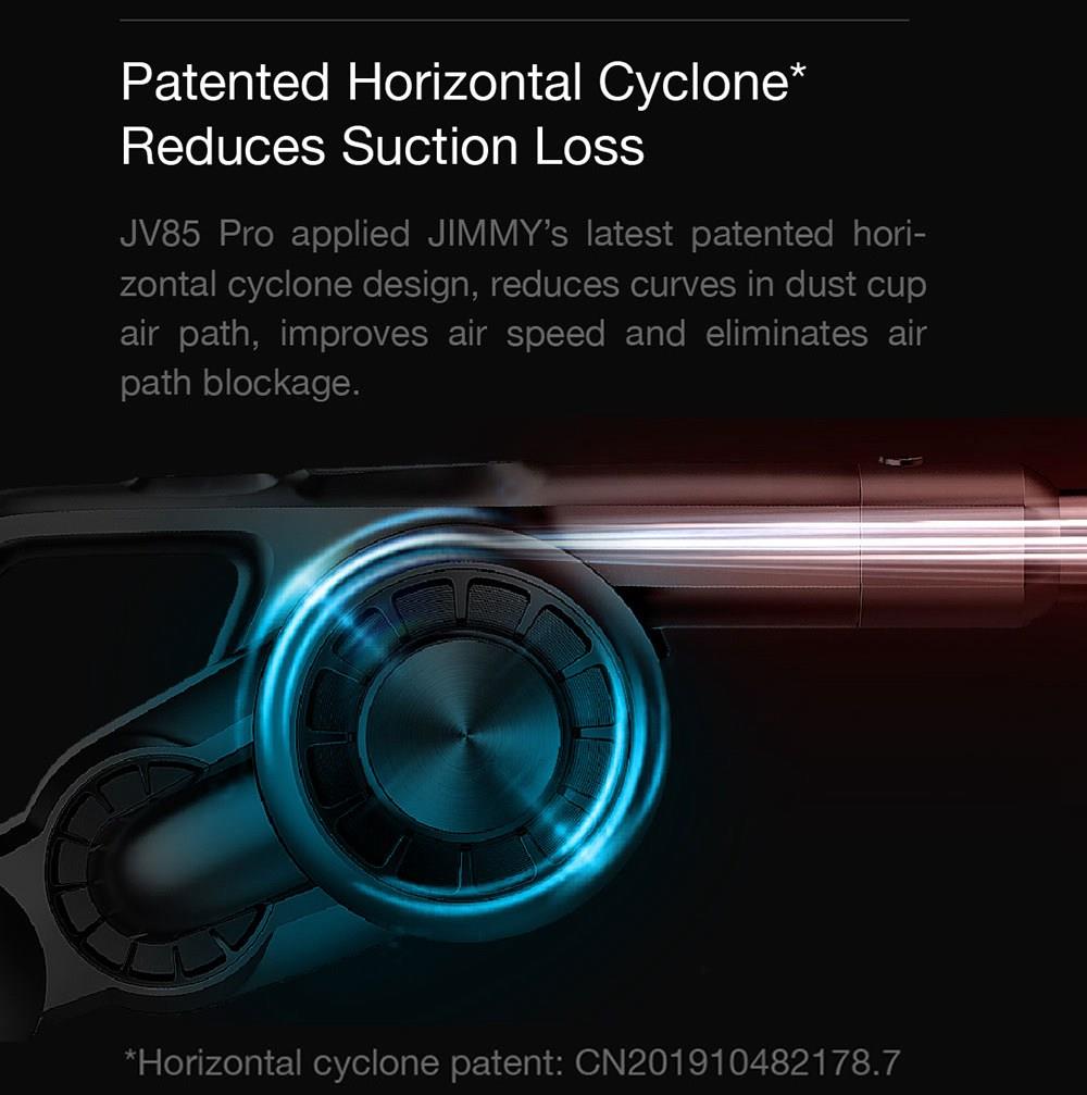 Refurbished Xiaomi JIMMY JV85 Pro Handheld Wireless Vacuum Cleaner 200AW 8pcsx2500mAh LED Disply Screen 70Mins Run Time - Purple