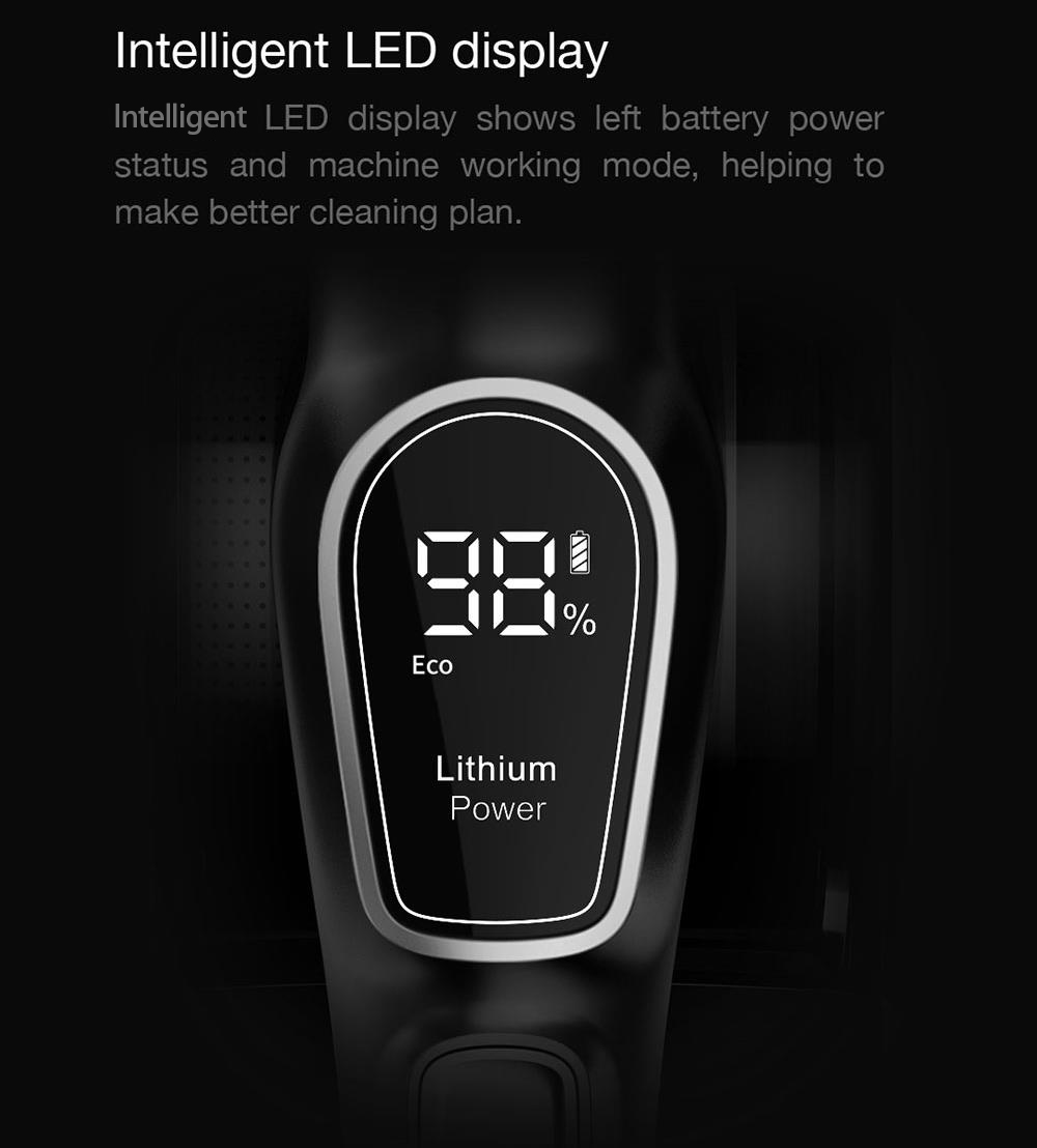 Refurbished Xiaomi JIMMY JV85 Pro Handheld Wireless Vacuum Cleaner 200AW 8pcsx2500mAh LED Disply Screen 70Mins Run Time - Purple