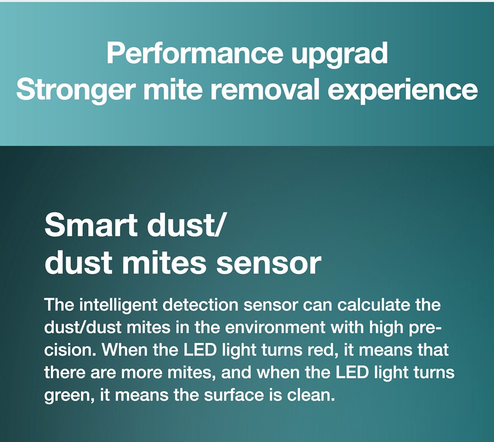 Refurbished JIMMY BX7 Pro Anti-Mite Vacuum Cleaner 700W Powerful Motor UV-C Sterilization Killing 99.99% Bacteria 60 Celsius Constant High-Temperature Intelligent Dust Recognition 3 Modes LED Display for Bed, Pet Hair, Sofa, Clothing - Blue