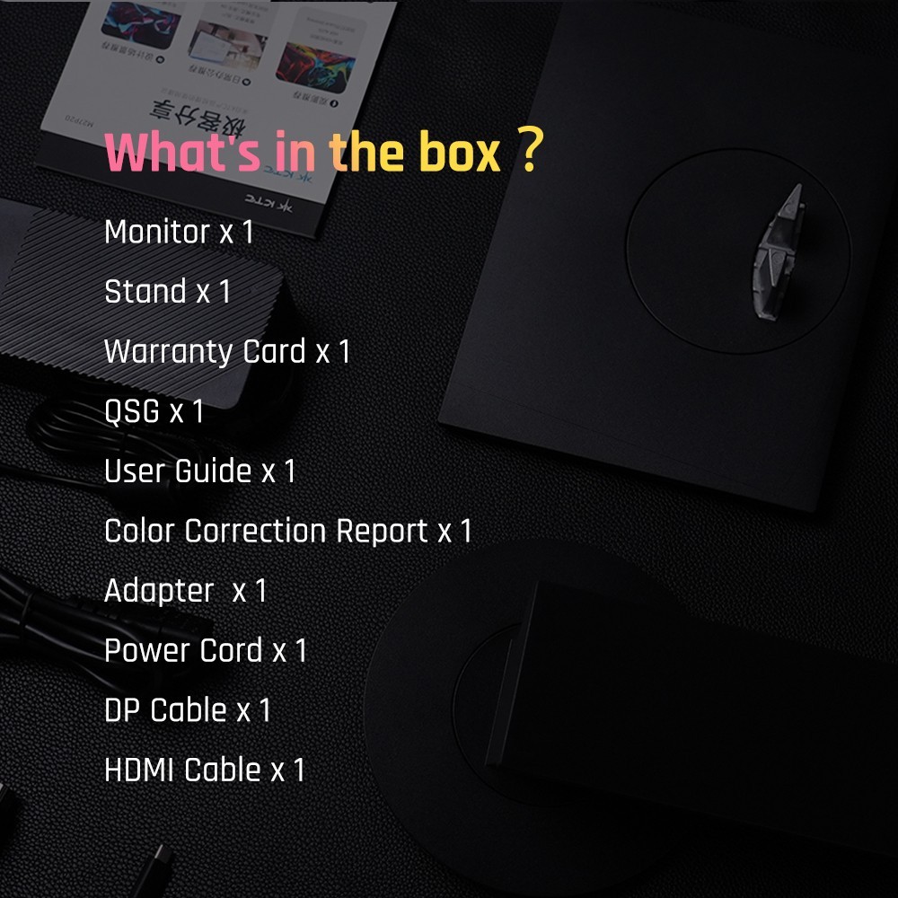 Refurbished KTC M27T20 Gaming Monitor 27 inch 2560x1440 QHD 165Hz Mini LED HVA 3ms Response Time HDMI2.0 DP1.4 Type-C USB KVM