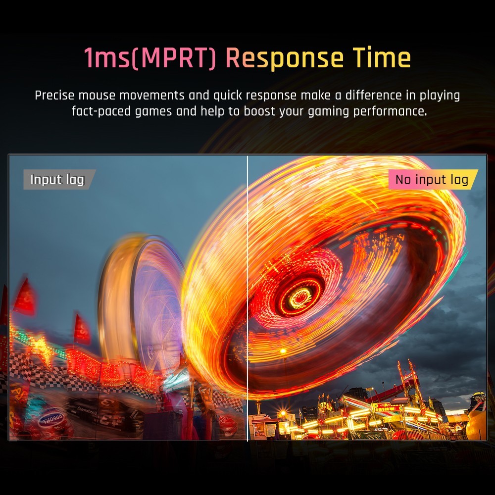 Refurbished KTC M27T20 Gaming Monitor 27 inch 2560x1440 QHD 165Hz Mini LED HVA 3ms Response Time HDMI2.0 DP1.4 Type-C USB KVM