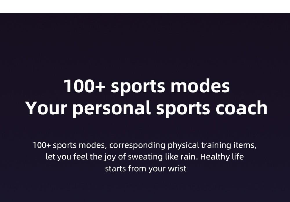 LOKMAT Ocean Max Sport Smartwatch Fitness Tracker Heart Rate, Blood Oxygen Monitor, Bluetooth 5.3 - Blue