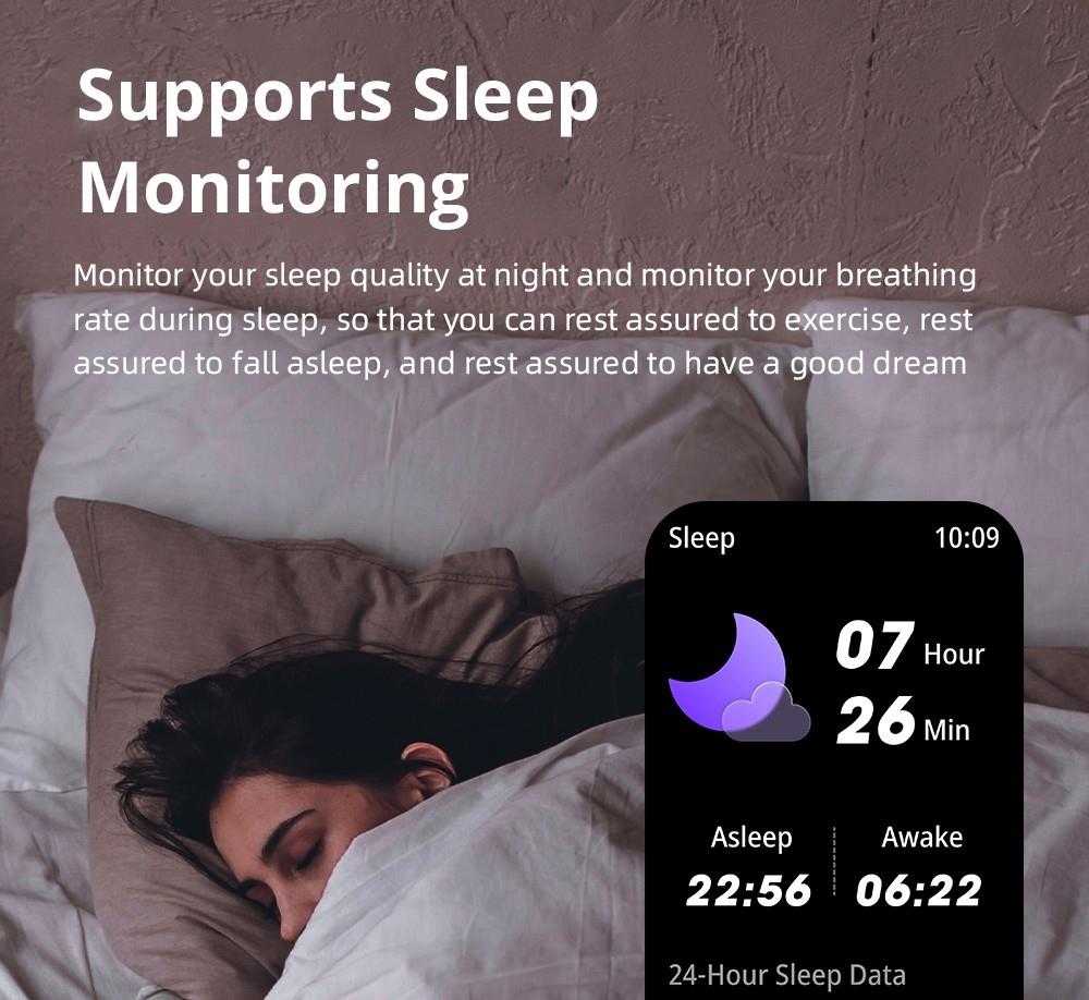 LOKMAT Ocean Max Sport Smartwatch Fitness Tracker Heart Rate, Blood Oxygen Monitor, Bluetooth 5.3 - Red