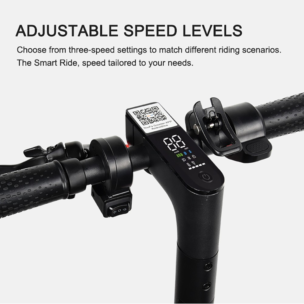 MK083 Electric Scooter 8.5in Tire 36V 350W Motor 25km/h Max Speed 10.4Ah Battery 25km-30km Range 120kg Load APP Control