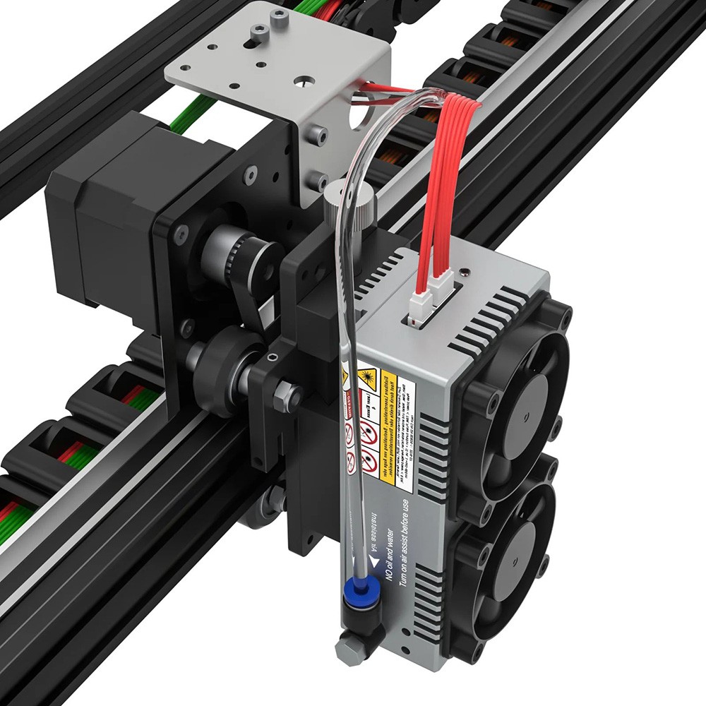 Laserová gravírovacia fréza NEJE 3 Max V2, výkon lasera 24 W, laserový modul E80, 0,06x0.06mm, ovládanie aplikácie, gravírovanie offline, 790x470mm