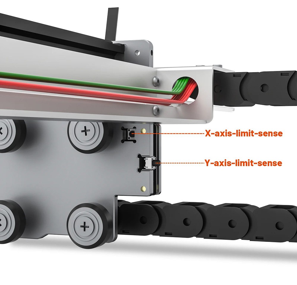 NEJE 3 Max V2 laserová gravírovačka, výkon lasera 24 W, laserový modul E80, 0,06x0.06mm, ovládanie aplikácie, gravírovanie offline, 790x470mm