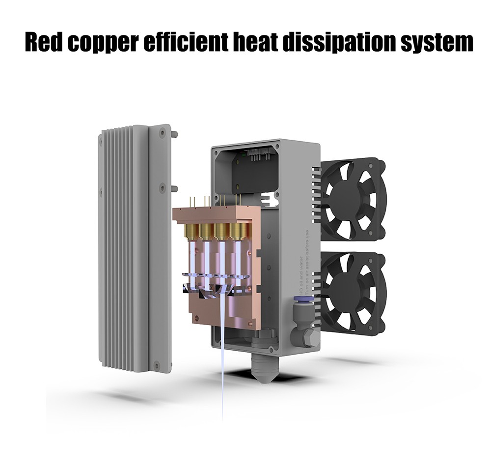 NEJE 3 Max V2 Laser Engraver Cutter, 24W Laser Power, E80 Laser Module, 0.06x0.06mm Focus, App Control, Offline Engraving, 790x470mm