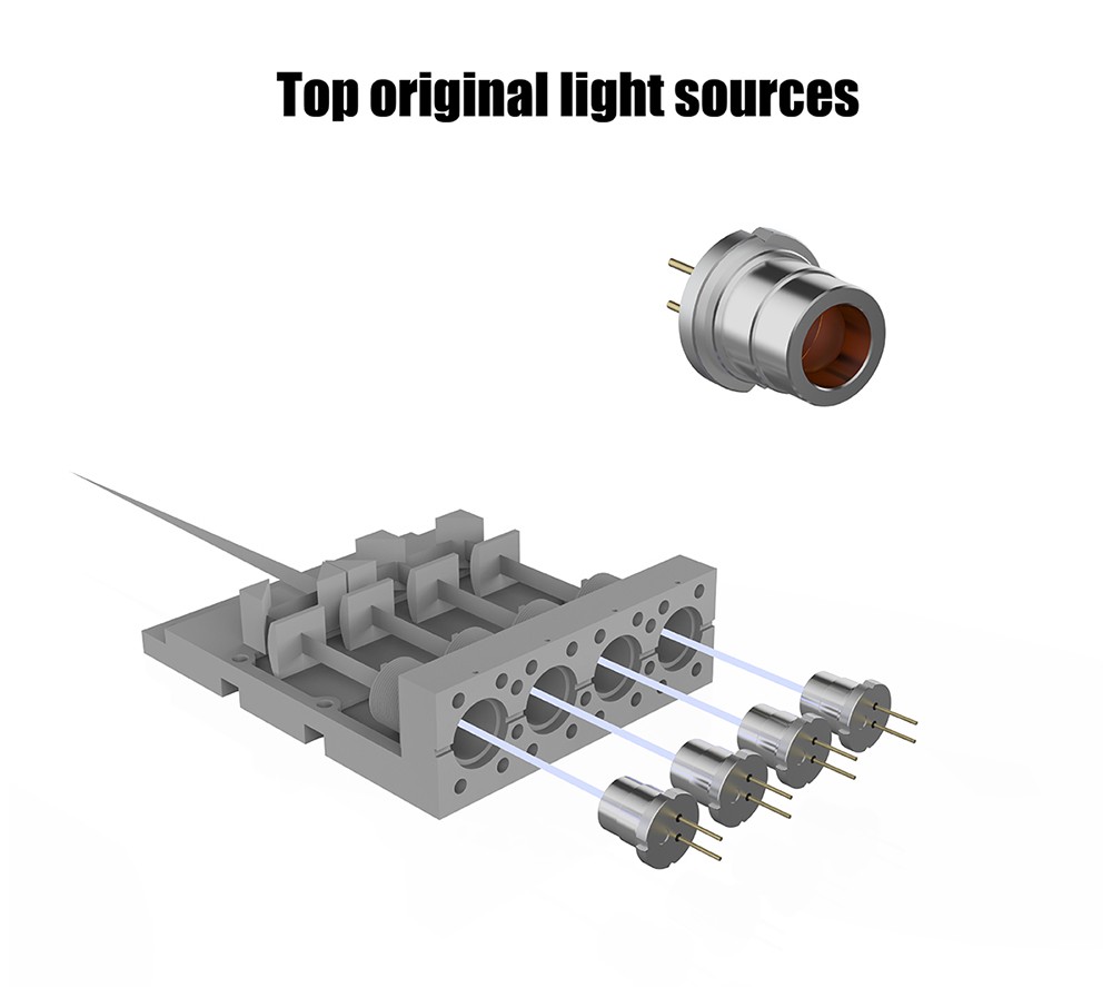 NEJE E80 24W laserový modul s pevným zaostrením, 0,06x0.06mm ohnisko