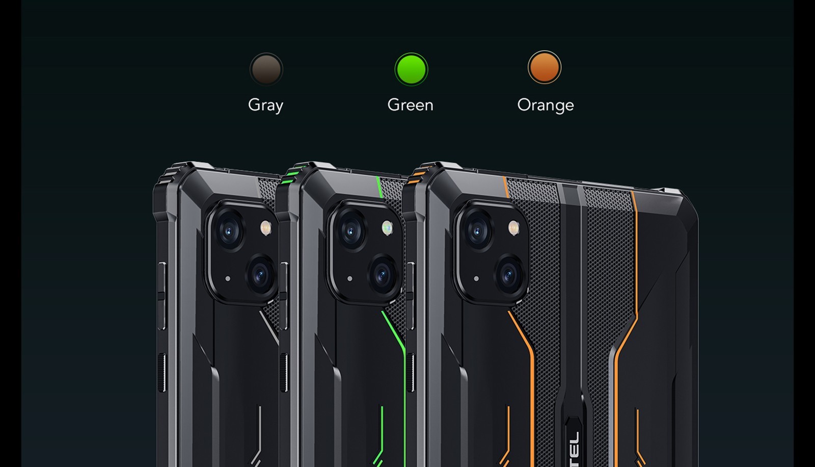 OUKITEL RT3 4G Tablet 8'' HD IPS Screen, MT6762 CPU, 4GB RAM 64GB ROM, Android 12, 5G WiFi Dual SIM Card - Orange