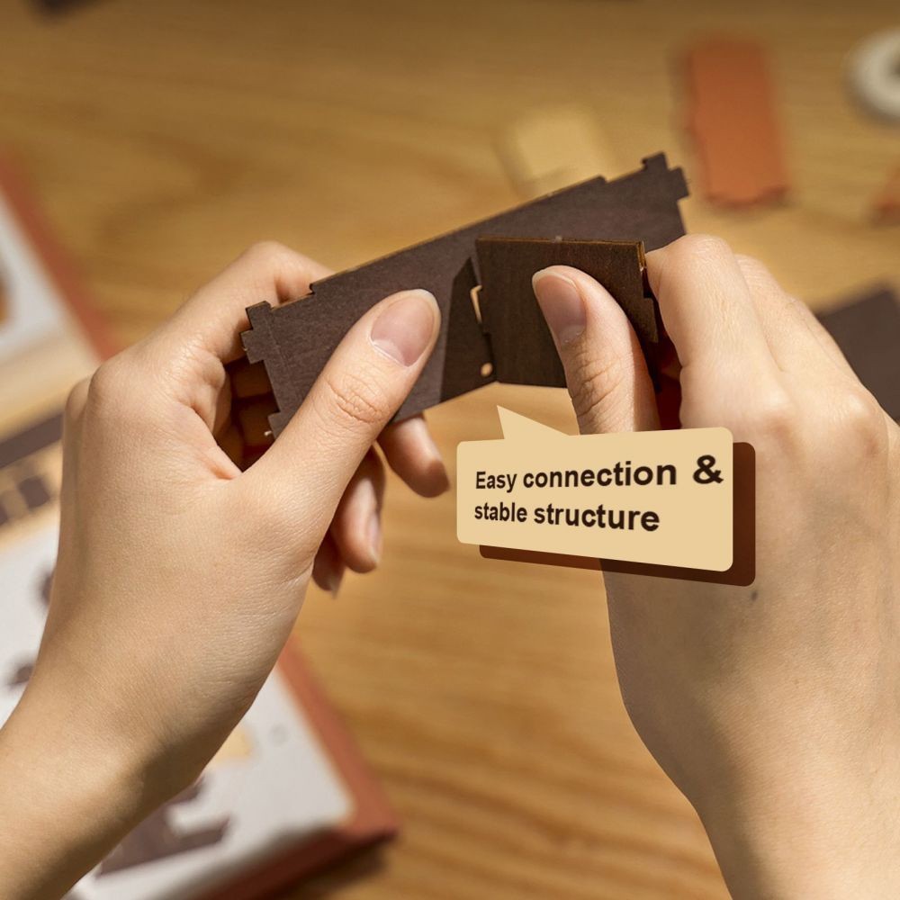 Rolife DG161 Becka's Baking House DIY Miniature Dollhouse Kit, 141pcs