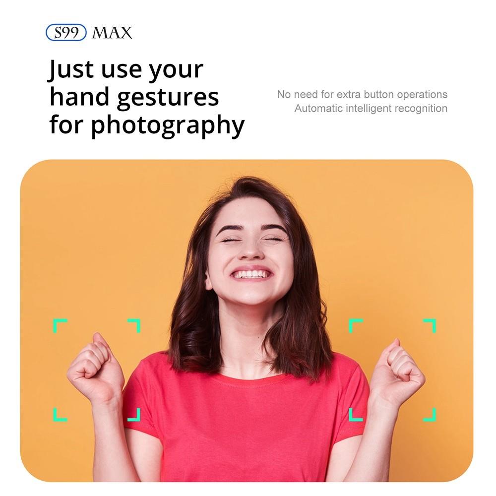 S99 Max RC Drone Dual 4K HD WiFi FPV 2.4GHz 4-Sided Obstacle Avoidance With Light 2 Batteries - Orange