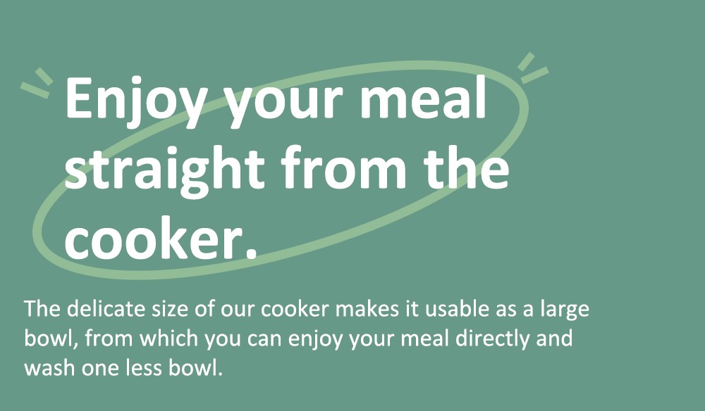 TOKIT Mini Rice Cooker, 1.5L Capacity for 1-3 People, Ceramic Coated Non-Stick Inner - Green