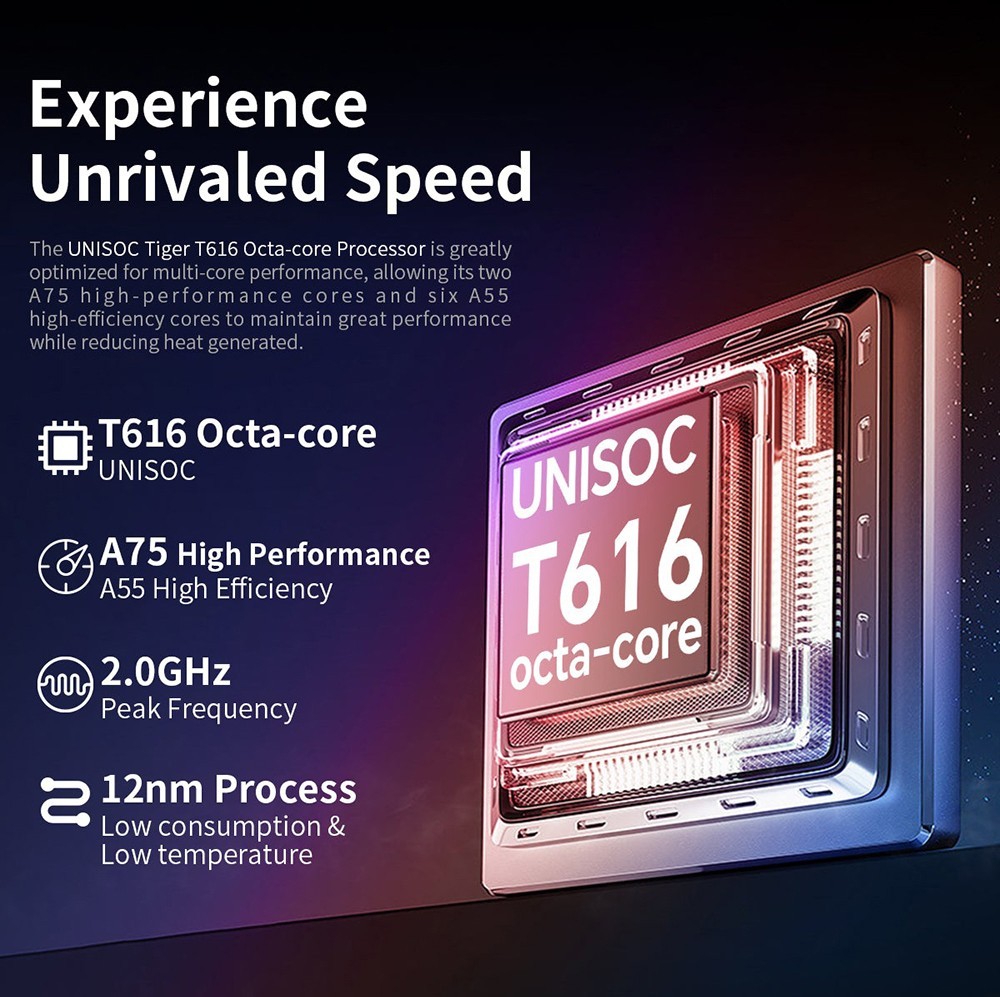 Teclast T40 Air 4G Tablet 10.4inch 2K Display Unisoc T616 Octa-core Processor 8GB RAM 256GB ROM Android 13 5G WiFi - US