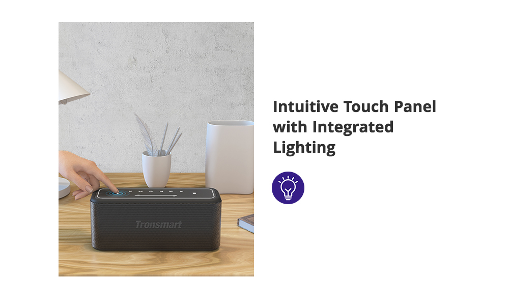 Refurbished Tronsmart Mega Pro 60W Home Bluetooth Speaker Black