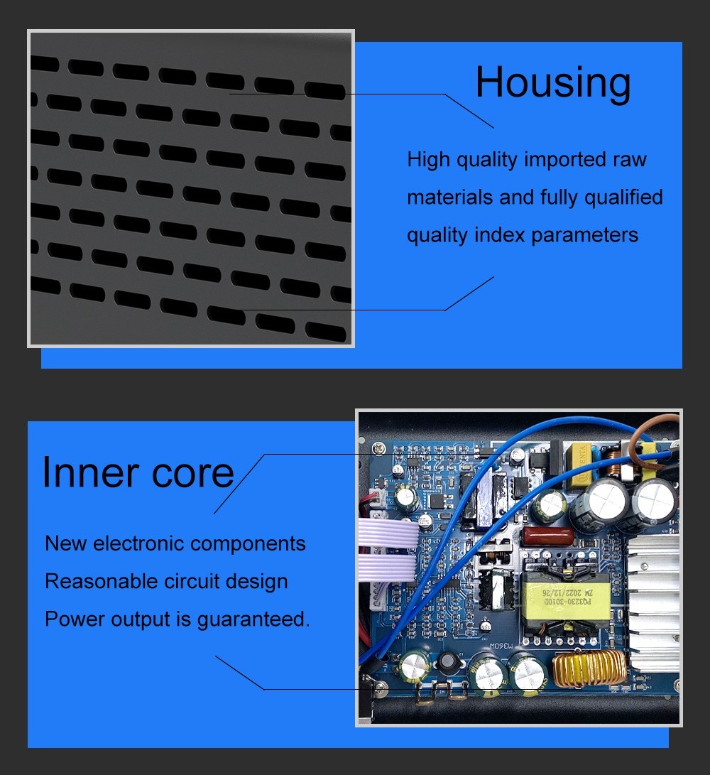 WANPTEK TPS3010 Adjustable Regulated DC Power Supply, 30V 10A, Encoder Adjustment, USB Type-C Fast Charge, 4-Digit Display, Low Noise, A/V Switching, Cooling Fan Black - EU Plug