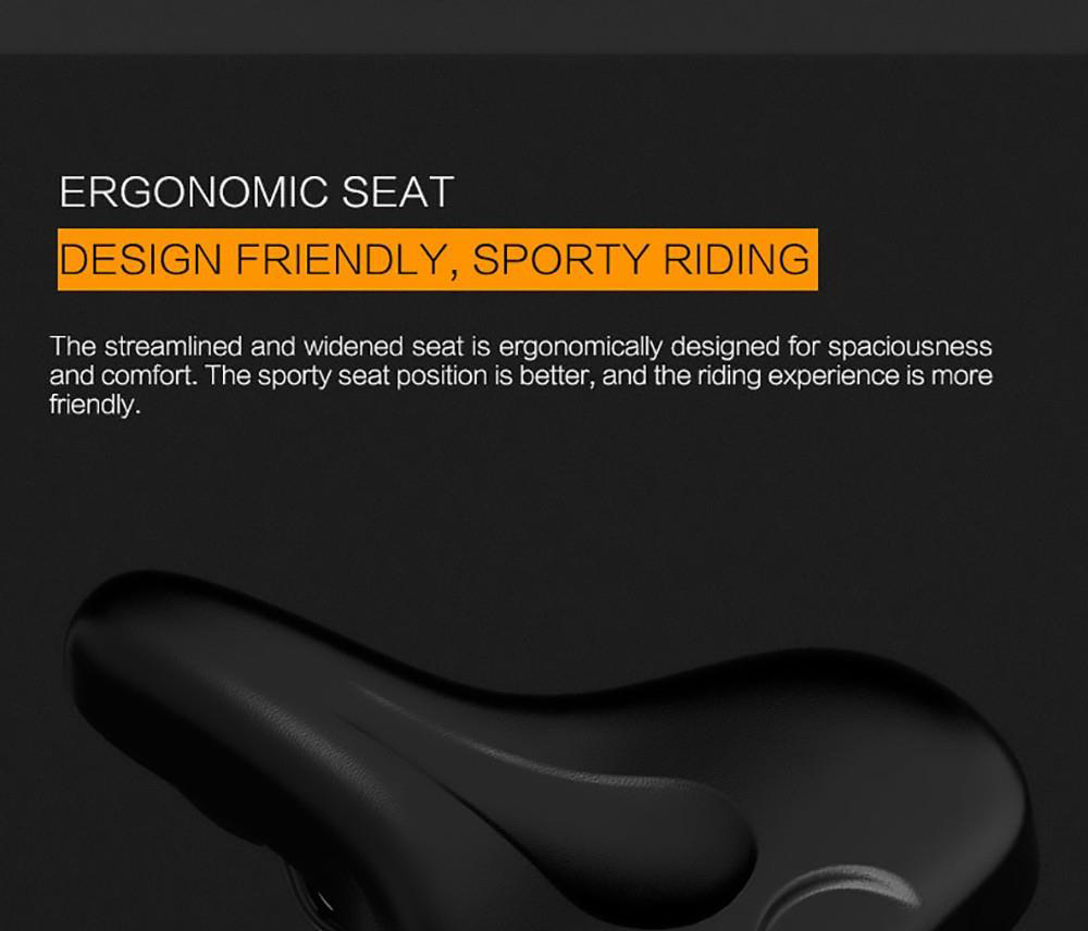 LANKELEISI ES500PRO Electric Bike 500W Motor 48V 14.5Ah Battery 24'' Tire 32km/h Max Speed Shimano 7 Speed Gear - Grey